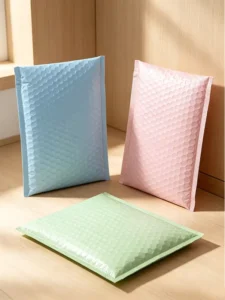 Bubble Mailer Bags Security Offset Printing Plastic Courier Envelopes