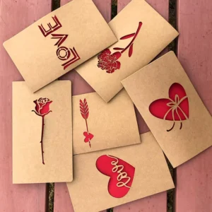 Bulk Assorted Kraft Paper Greeting Cards for Anniversary, Wedding, and Thank You, Blank Note Cards