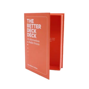 Bulk Custom Printing Print Your Own Orange Paper Tarot Oracle Affirmation Deck Card Storage Book Shape Box Case