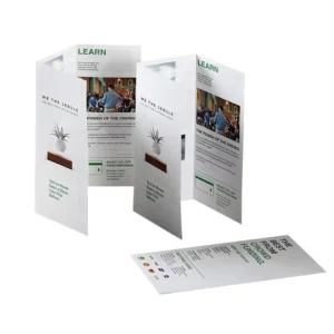 Bulk Printing A4 Paper Flyer Brochure Booklet Instruction Manual Printing