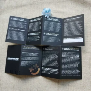 Business A4 Tri-Fold, Bi-Fold, and Z-Fold Flyer Printing Service with Custom Leaflet