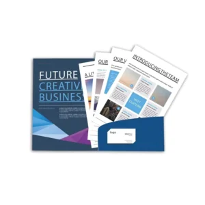 Business Brochure Printing Factory Custom Coated Art Paper A4 A5 Product Brochure Booklet OEM Gate Fold Brochure