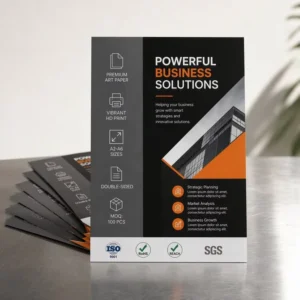 Business Flyers and Booklet Folding Leaflets Catalogue Promotion Flyer Leaflet Catalogue Brochure Offset Printing