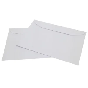 C4 White Blank Commercial Paper Envelope for Office or School