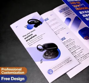 CMYK Color Art Printing A4 A5 Menus Folded Flyers Booklets Brochures Poster Business Cards Restaurant