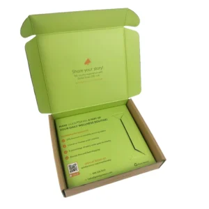 CMYK Custom Logo Kraft Eco-Friendly Corrugated Shipping Box with Insert