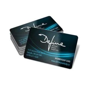 CT 001 Customized PVC Card Printing