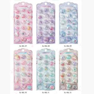 Candy Bear Dome 3D Raised Resin Stickers, 6 Series, Mini Bubble Capsule, Journal and Scrapbook Decor