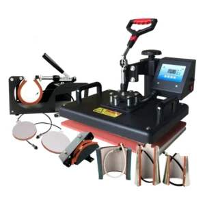 Cap Mug T-Shirt 8-in-1 Sublimation Heat Press Machine