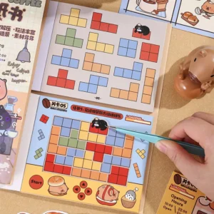 Capybara Café Activity Sticker Book Mindful & Stress Relief Play Rich Scenes Building Fun Creative Puzzle for Kids & Adults