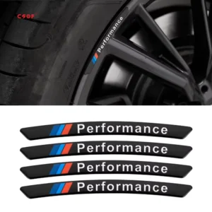 Car ABS Wheel Hub Logo Badge Stickers, E46 E90 E60 F30 F10 E39 E36 F20 E87 E92 G30 X5
