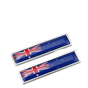 Car Body Metal Stickers Flag LOGO Decals