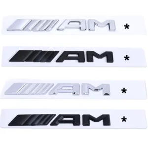 Car Body Rear Trunk AMG Badge Letters for W124 W204 W201 W205 W203 W212 W211 Emblem Decal