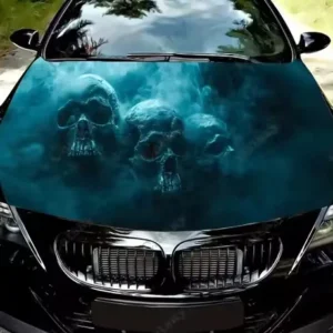 Car Bonnet Stickers Auto Color Vinyl Film Waterproof Creative Vehicles PVC Stickers Exterior Accessories