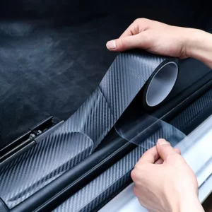 Car Carbon Fiber Acrylic Double Sided Sticker Tape Interior 3D Auto Decor Universal Vinyl Wrap Roll Film Styling Decals