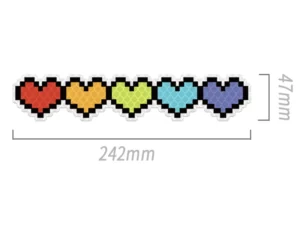 Car Scratch Cover Sticker Car Reflective Stickers Night Warning Sign on Car Body Custom Decorative Cartoon Stickers