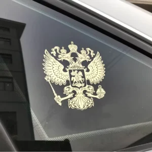 Car Tire Graphic Vinyl Decals with Carbon Fiber Design for Bonnet