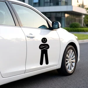 Car Vinyl Figure Decal Waterproof Self-Adhesive Sticker for Truck, Window and Laptop