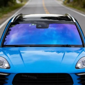 Car Windscreen Solar Tint Film Blue Chameleon Auto Front Side Windshield Window Foil Color Change Sun Solar Sticker Protector