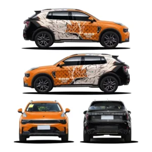 Car Wrap Film Decals Stickers PVC Custom Design Color Changing Luxury Anti Scratch UV Proof for Whole Car Body Covering
