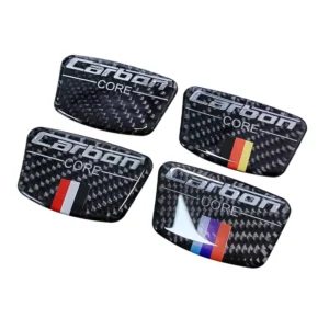 Carbon Fiber Car B Column Sticker Emblem for BMW E46 E39 E60 E90 F30 F34 F10 1 2 3 5 7 Series X1 X3 X5 X6