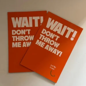 Cardboard Business Flyers and Brochures with Kraft and Coated Paper Film Lamination