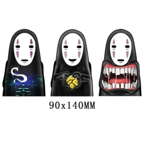 Cartoon 3D Motion Stickers, Waterproof, for Car, Laptop, and Refrigerator Decor