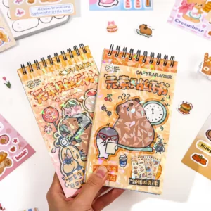 Cartoon Themed Scrapbooking Sticker Book Paper Adhesive Stickers for Promotional Gifts