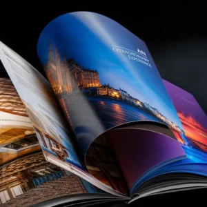 Catalogue Book Printing Fashion Magazine Brochure Cardboard Paper