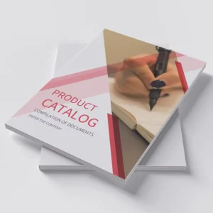 Catalogue and Magazine Brochures Vegetable Ink Printed Product Catalog Custom Soft Cover Book Cardboard Printing