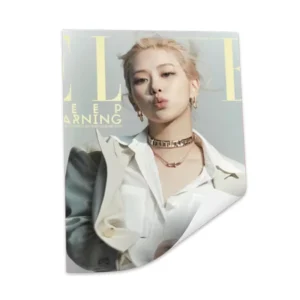 Celebrity Poster, High-Gloss Photo Wall Decoration, Fan Gift, Offset Printing on Coated Cardboard with Film