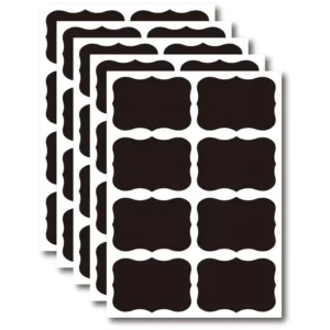 Chalkboard Labels Assorted Shapes Label Stickers Bottle Labels
