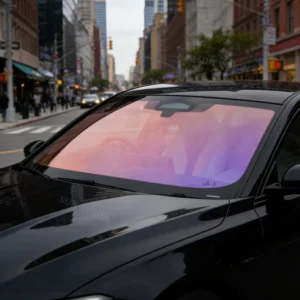 Chameleon Film Car Window Light Blue Color Change Tint Glass Sticker Solar Protective Foils