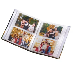 Children’s Craft Paper Photo Album for 5-, 6-, and 7-Inch Prints, Laminated Insert Style, Holds 200 Photos