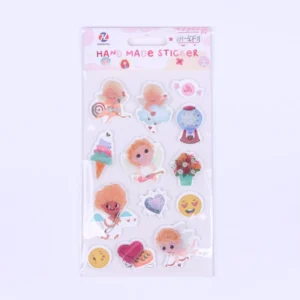 Children’s Cute Animal Stickers Vinyl Waterproof Stickers Suitable for Notebook Hand Ledger Computer Mobile Phone Decoration