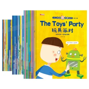 Children’s English Enlightenment Picture Book Beginner Graded Reading Textbook with Audio