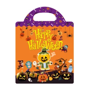 Children’s Sticker Book Autumn Farm Harvest DIY Reusable Stickers Thanksgiving Sticker Book