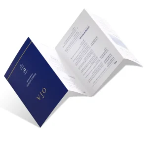 China A4 210x285mm 150gsm Glossy Paper Custom Flyer Printing