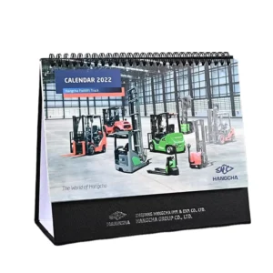 China Business Planner Spiral Desk Calendar