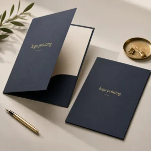 China Factory Printing A4 A5 A6 Customized Paper Document Business File Folder Presentation Folder with Pockets