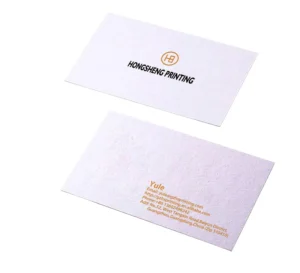 China Manufacturer Customized Paper and Paperboard CMYK Business Card Printing