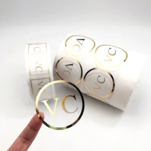 China Manufacturers Company Logo Printed Promotional Logo Sticker