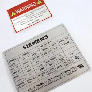 China Supplier Manufacturer Metal Name Plate Stainless Steel Customized Logo Printing Road Sign