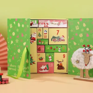 Christmas Advent Calendar, 24-Day Squishy Sensory Fidget Toy Blind Box Set