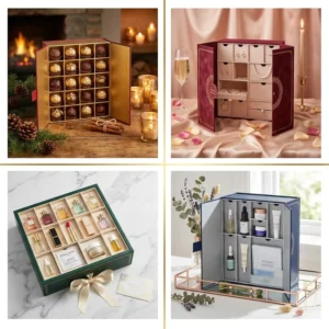 Christmas Blind Box Beauty Advent Calendar, 12/24-Day Cosmetic Packaging