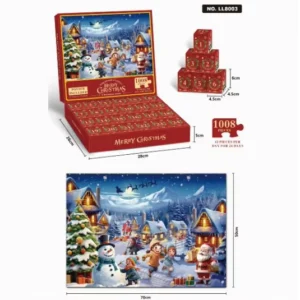 Christmas Blind Box Timing Calendar Puzzle Christmas Advent Calendar Gift
