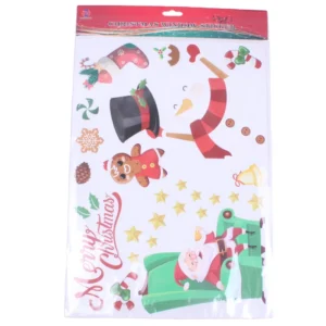 Christmas Large Reversible Window Stickers Decorative Decals