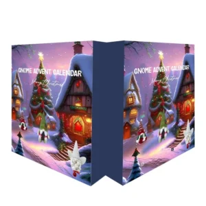 Christmas and Halloween Gnome Doll Blind Boxes Countdown Figurines Dwarfs Terrifying Zombies Home Garden