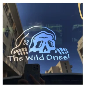 Chrome Color Car Stickers Die Cut Logo Letter Banner Windshield PVC Vinyl Transfer Car Window Sticker Decals Custom