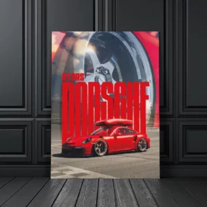 Classic Car Poster Fashion Luxury Style Race Car Artwork Wall Painting Living Room Decor Waterproof Custom Sizes Eco Friendly